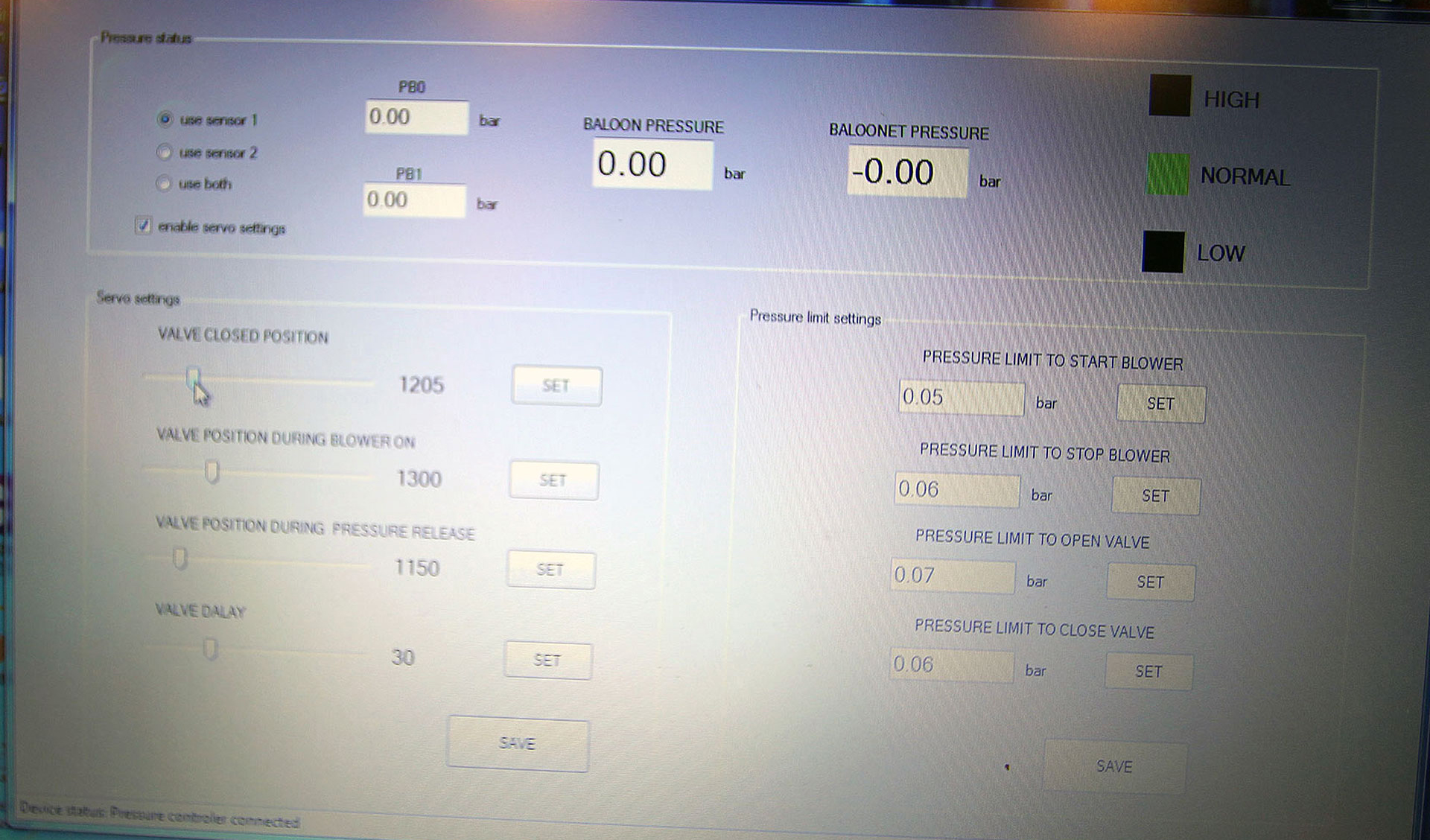 Ballonet-software